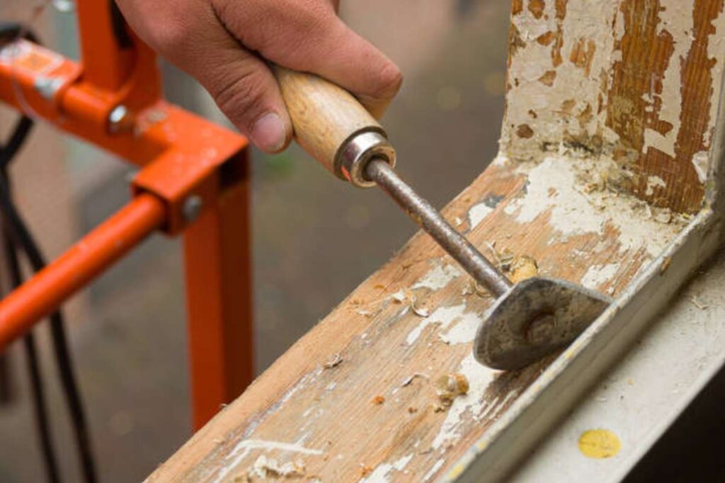 how to fix wood rot in a timber window 4