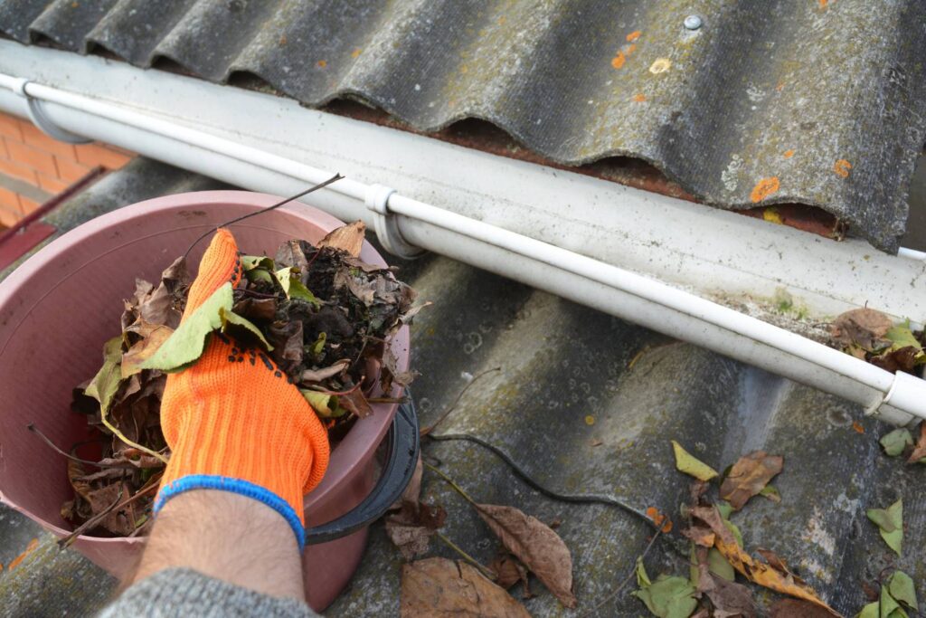 what is half round guttering and where is it used