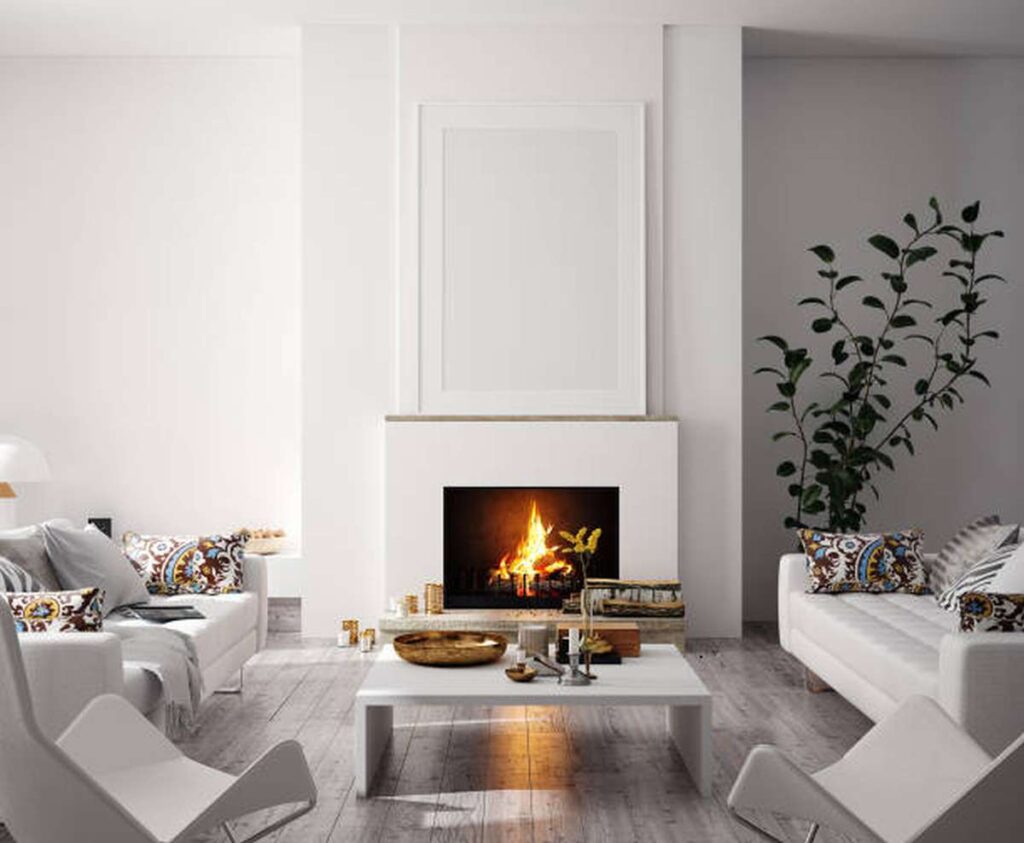 what type of tile can be used around my fireplace (3)